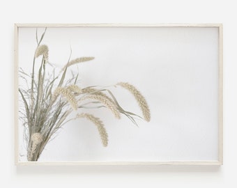 Farmhouse Wheat Print, Rustic Printable, Dry Grass Photo, Farm Wall Art, Neutral Decor, Modern Farmhouse Art, Farm House Wall Art