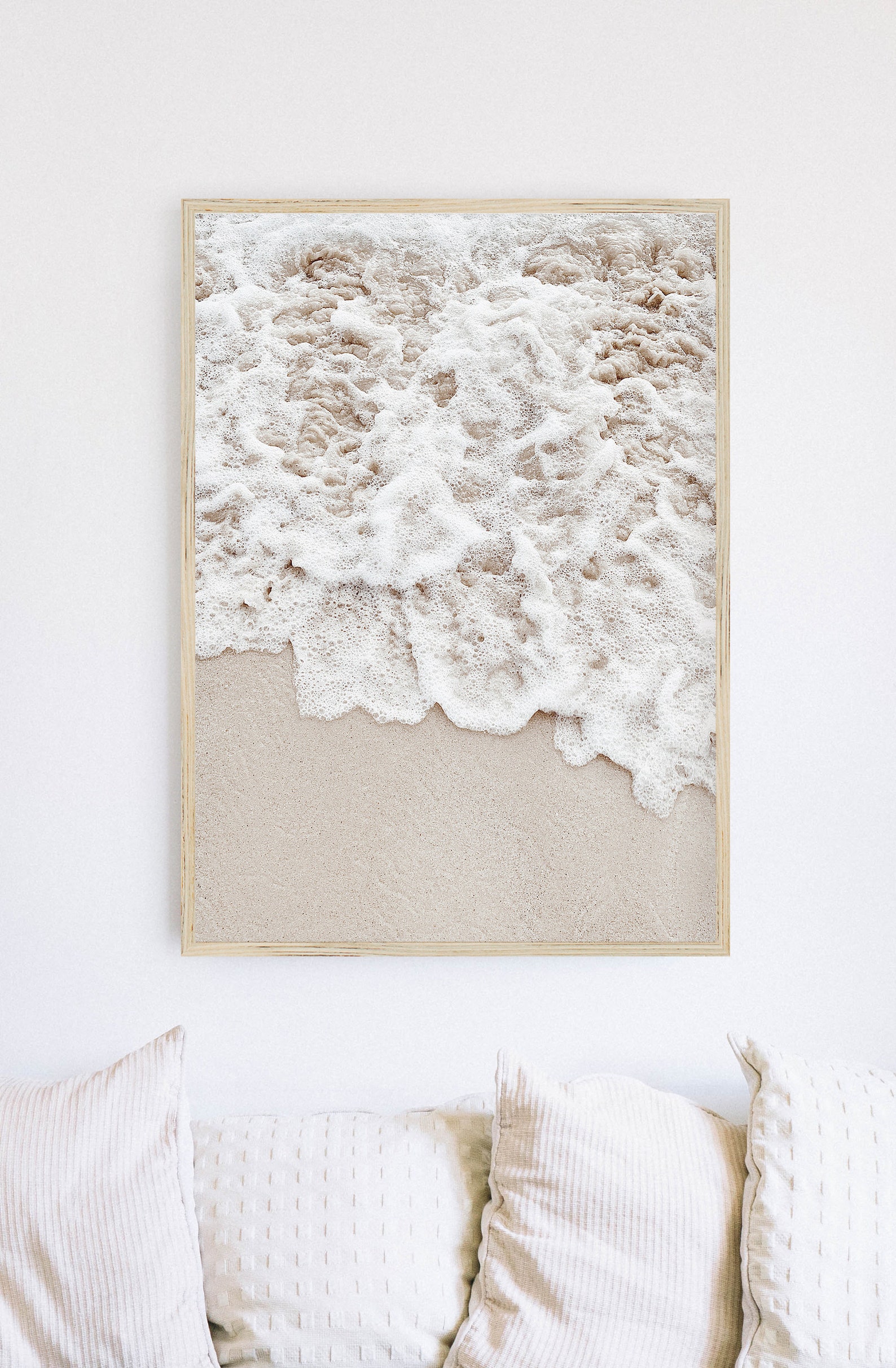 Coastal Wall Art Neutral Ocean Waves Boho Coastal Art Beach Etsy UK