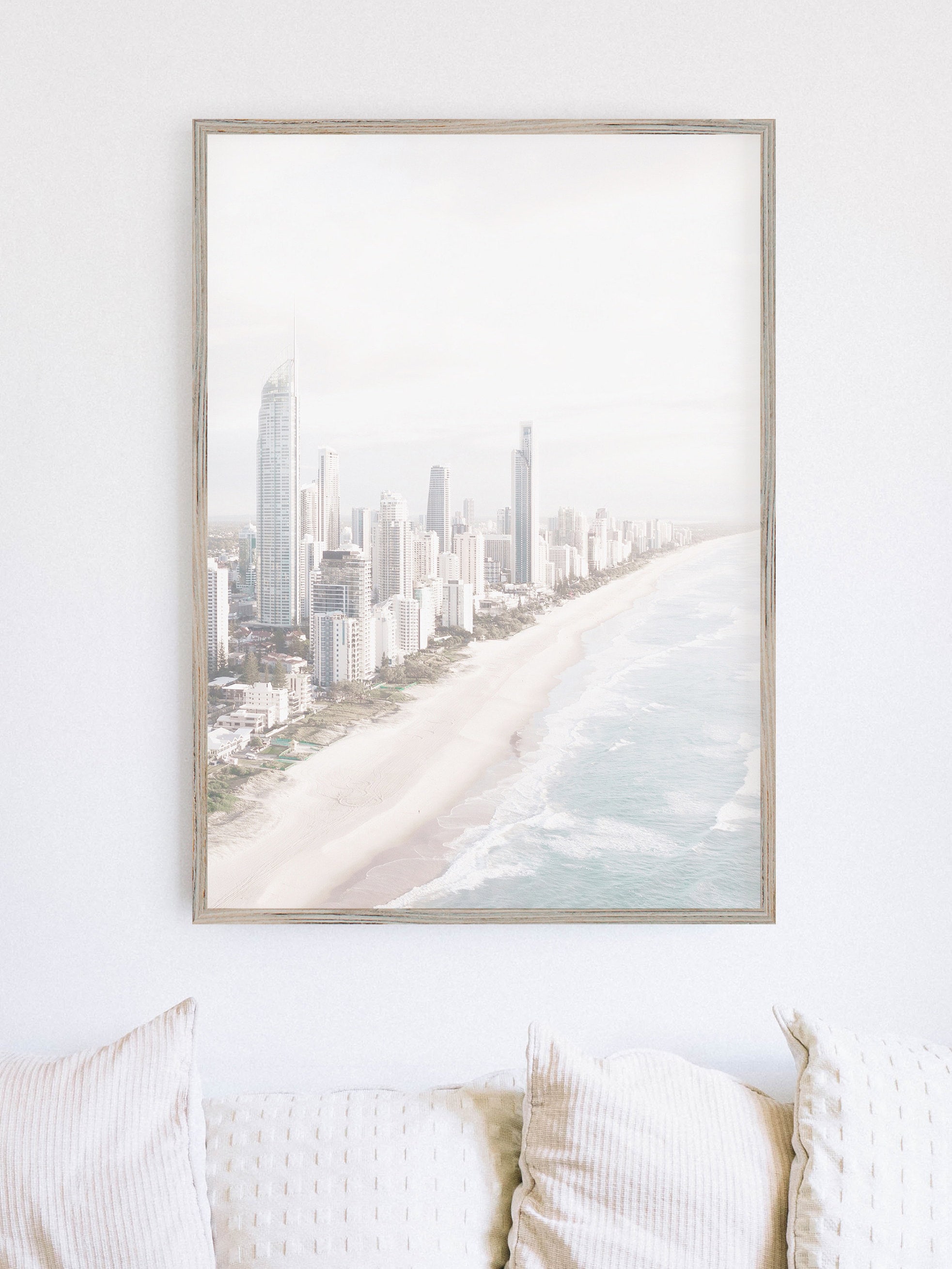 Aerial Beach Wall Art Coastal Wall Art Summer Printable Etsy