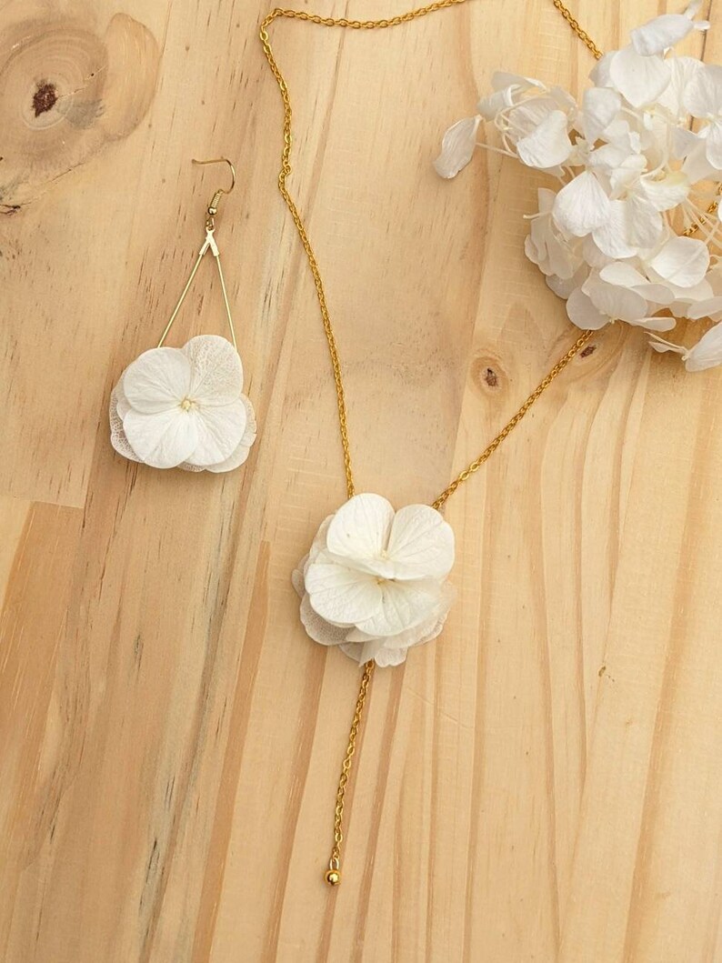 Braccialetto donna fiori ortensia fiori veri fiori secchi bracciale... | su