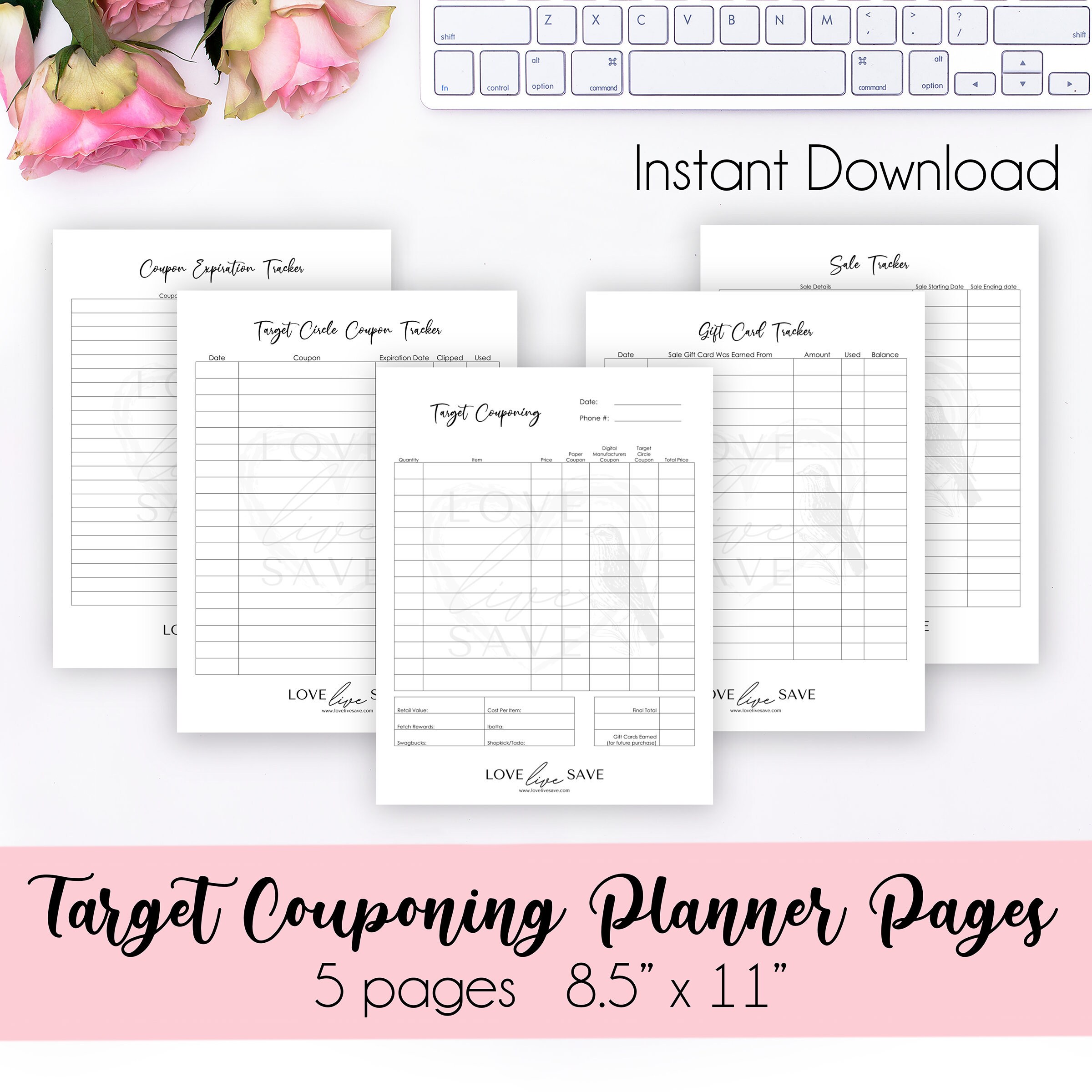 Target Couponing Planner Printables - Etsy