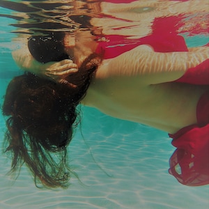 Underwater Photography Woman Print