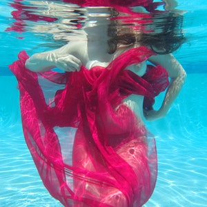 Fotografia subacquea Donna Stampa foto