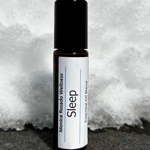 Sleep Essential Oil Rollerball: Vetiver, Lavender & Frankincense (10ml)
