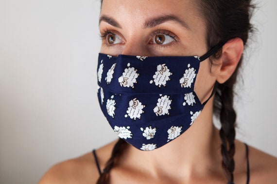 Nose Hook Maschera Facciale Lavabile E Riutilizzabile In Cotone Con Filo 679749 - Foto 4