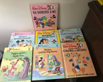 Mickey Mouse Books Etsy Mickey Mouse Books Etsy