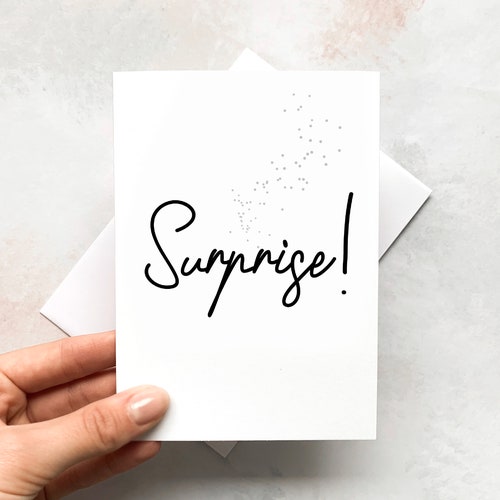 Surprise Scratch Card Gift Scratch Card Scratch to Reveal Etsy UK