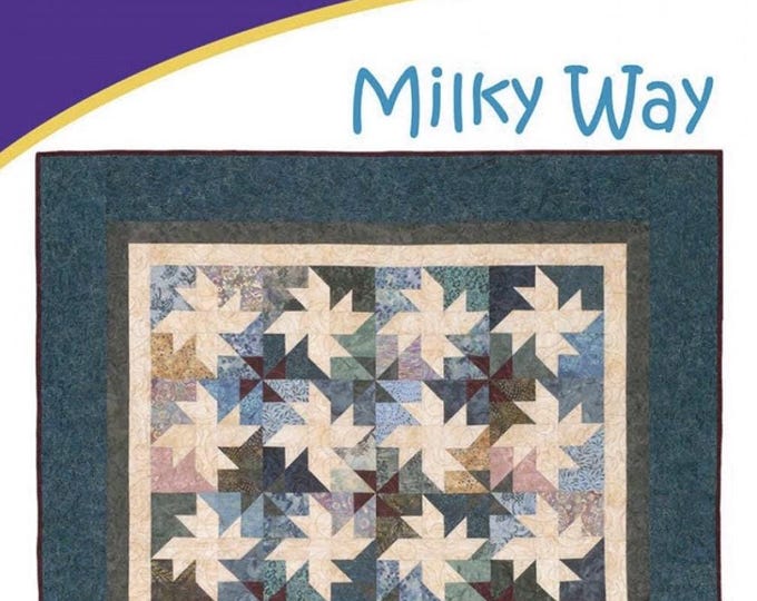Milky Way Quilt Pattern by Daniela Stout for Cozy Quilt Designs, SRRMIL