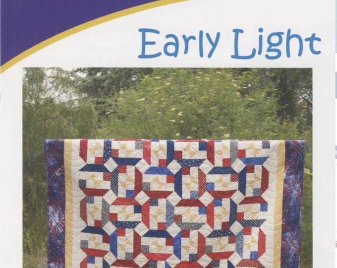 Early Light Quilt Pattern by Daniela Stout for Cozy Quilt Designs, CQD01081
