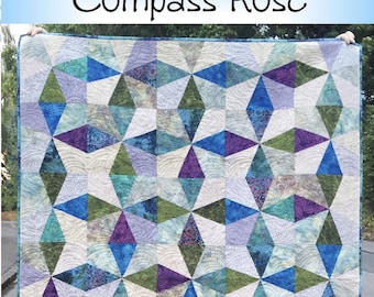 Compass Rose Quilt Pattern by Saginaw Street Quilts, P439
