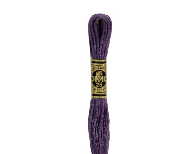 DMC 29 - Eggplant, 6 Strand Embroidery Floss 100% Cotton 8.7 Yards Per Skein