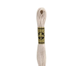 DMC 05 - Light Driftwood, 6 Strand Embroidery Floss 100% Cotton 8.7 Yards Per Skein