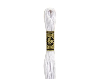 DMC 27 - White Violet, 6 Strand Embroidery Floss 100% Cotton 8.7 Yards Per  Skein
