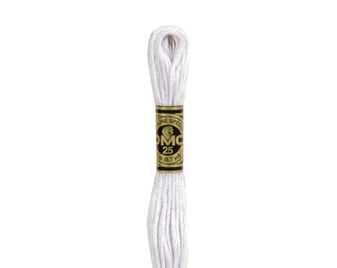 DMC 27 - White Violet, 6 Strand Embroidery Floss 100% Cotton 8.7 Yards Per Skein