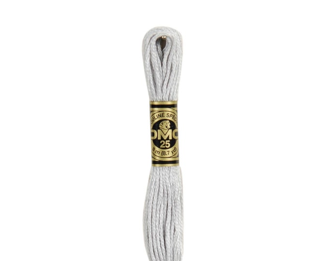 DMC 02 - Tin, 6 Strand Embroidery Floss 100% Cotton 8.7 Yards Per Skein