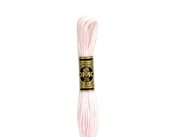 DMC 23 - Apple Blossom, 6 Strand Embroidery Floss 100% Cotton 8.7 Yards Per Skein