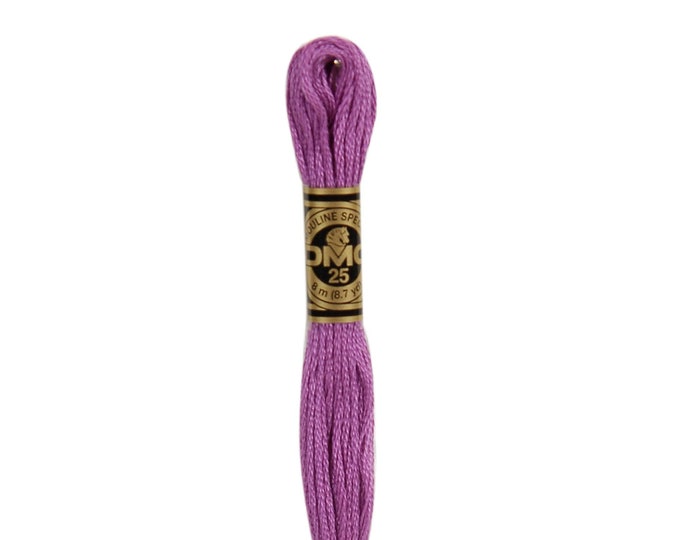 DMC 33 - Fuchsia, 6 Strand Embroidery Floss 100% Cotton 8.7 Yards Per Skein