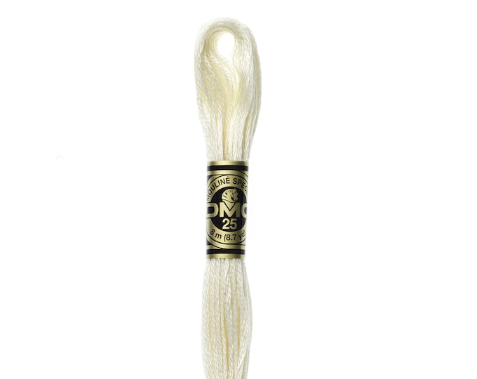 DMC 01 White Tin - 6 Strand Embroidery Floss