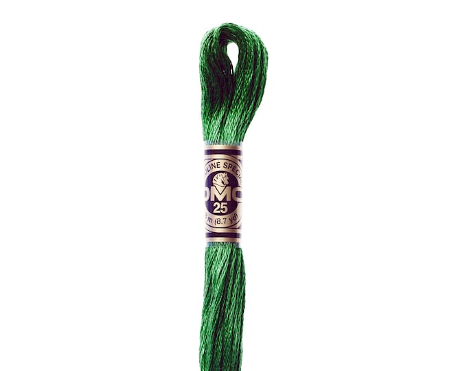 DMC 699 - Christmas Green, 6 Strand Embroidery Floss 100% Cotton 8.7 Yards Per Skein