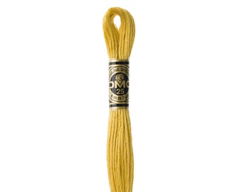 DMC  3821 - Straw, 6 Strand Embroidery Floss 100% Cotton 8.7 Yards Per Skein