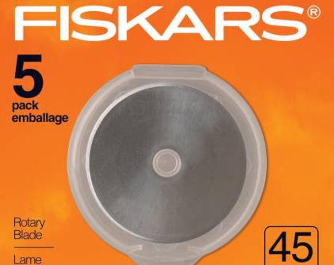 Fiskars Rotary Blade 45mm Bonus Pack 5 ct., 195310-1014