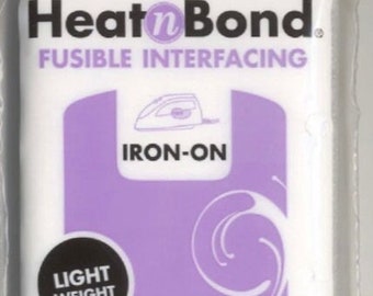 Heat n' Bond Fusible Interfacing Light Weight 20in x 1yd - 3336