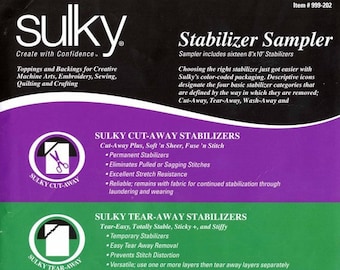 Sulky Stabilizer Sampler Pack - 999-202