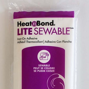 Heat n' Bond Lite Sewable Iron-On Adhesive 1.25yd - 3522