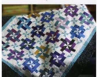 Chasing Windmills Quilt Pattern by Georgette Dell'Orco, CQD01113