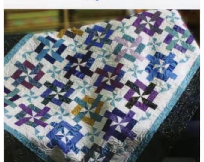 Chasing Windmills Quilt Pattern by Georgette Dell'Orco, CQD01113