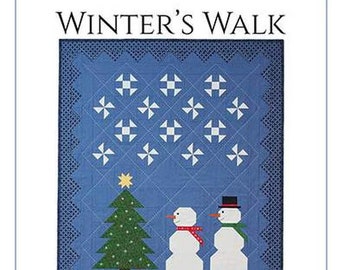 Winter's Walk Quilt Pattern by Jen Daily, JDQ33