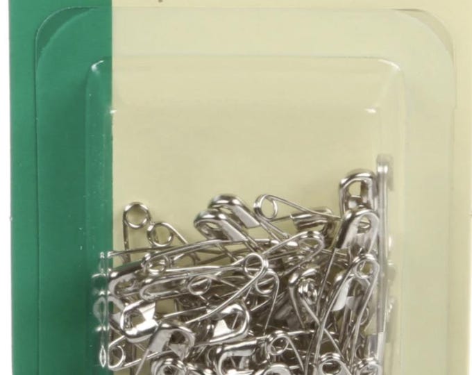 Dritz Curved Safety Pin 1 1/16", 50-Count, #7215
