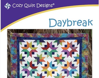 Daybreak Quilt Pattern by Georgette Dell'Orco for Cozy Quilt Designs, CQD01094