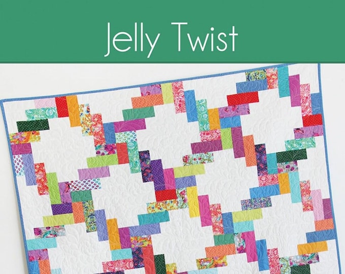 Jelly Twist Quilt Pattern by Allison Harris, CCS211