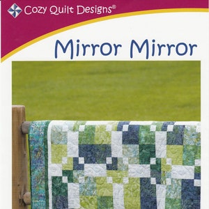 Mirror Mirror Quilt Pattern by Georgette Dell'Orco for Cozy Quilt Designs, CQD01058