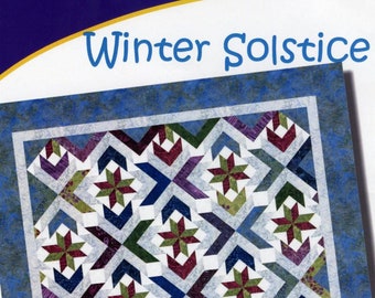 Winter Solstice Quilt Pattern by Georgette Dell'Orco for Cozy Quilt Designs, CQD01125