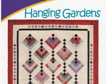 Hanging Gardens Quilt Pattern by Georgette Dell'Orco for Cozy Quilt Designs, CQD01011