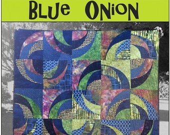 Blue Onion Quilt Pattern, SSQ452