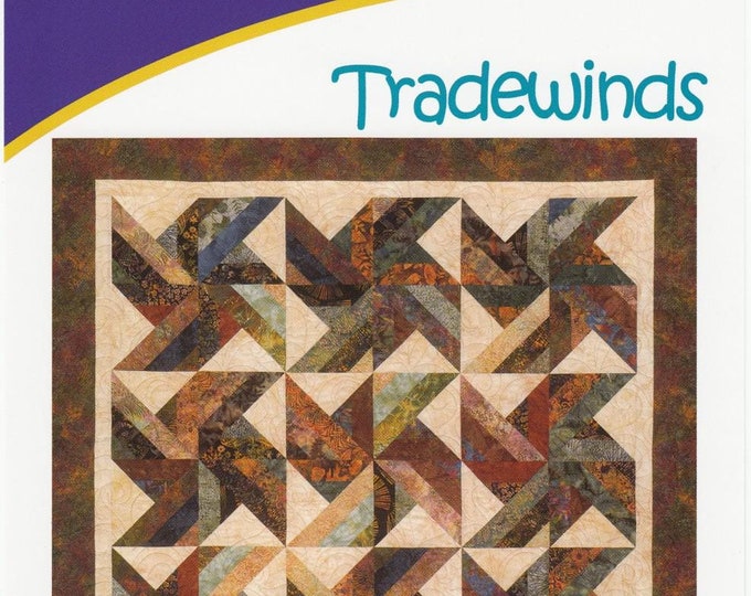 Tradewinds Quilt Pattern by Georgette Dell'Orco for Cozy Quilt Designs, CQD01026