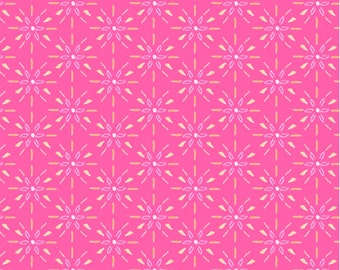 Gabriella -  Geo Pink for P&B Textiles, 100% Premium Cotton Fabric, GABR-4816-P