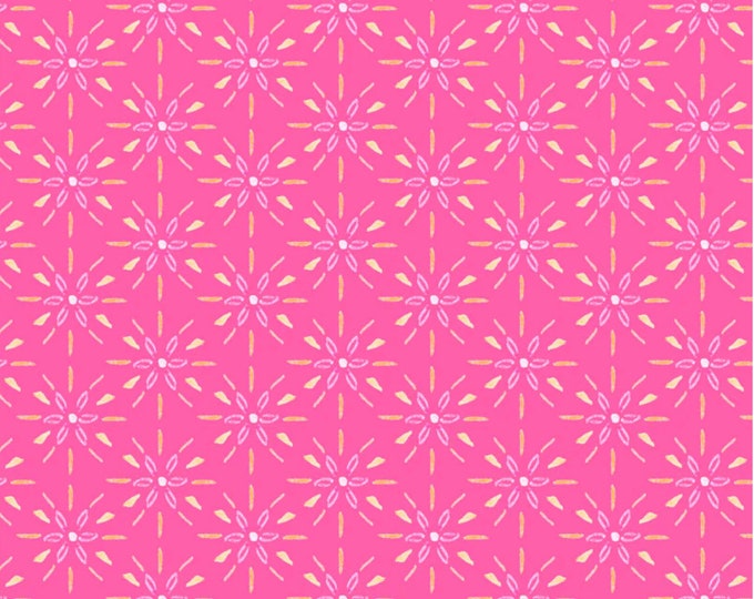 Gabriella -  Geo Pink for P&B Textiles, 100% Premium Cotton Fabric, GABR-4816-P