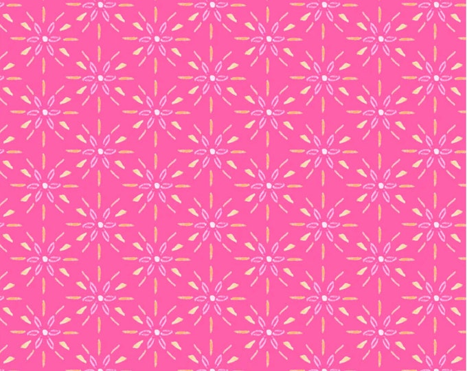 Gabriella -  Geo Pink for P&B Textiles, 100% Premium Cotton Fabric, GABR-4816-P