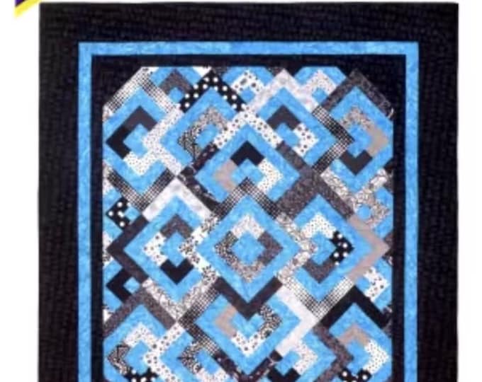 Double Diamond Quilt Pattern by Daniela Stout, CQD01032
