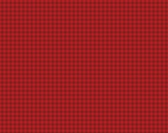 Sew In Love Gingham Red, Cotton Fabric, C16906-RED