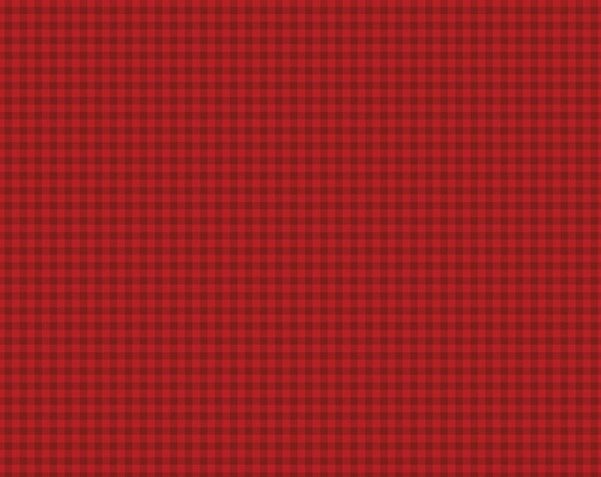 Sew In Love Gingham Red, Cotton Fabric, C16906-RED