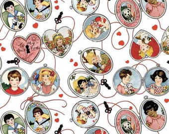 All My Heart Key to My Heart White, 100% Cotton, CD14135-WHITE