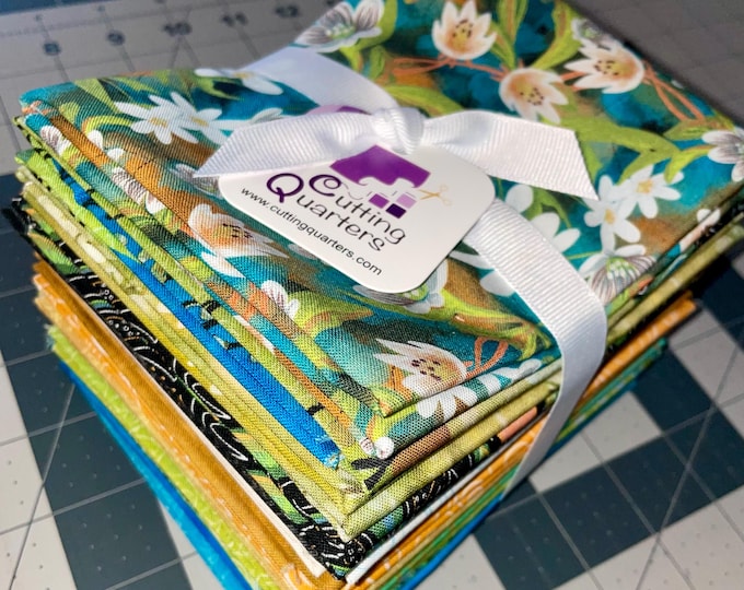 Spring In The Northwoods 16-Piece Fat Quarter Bundle, 100% Cotton, SINW 5400-FQ16