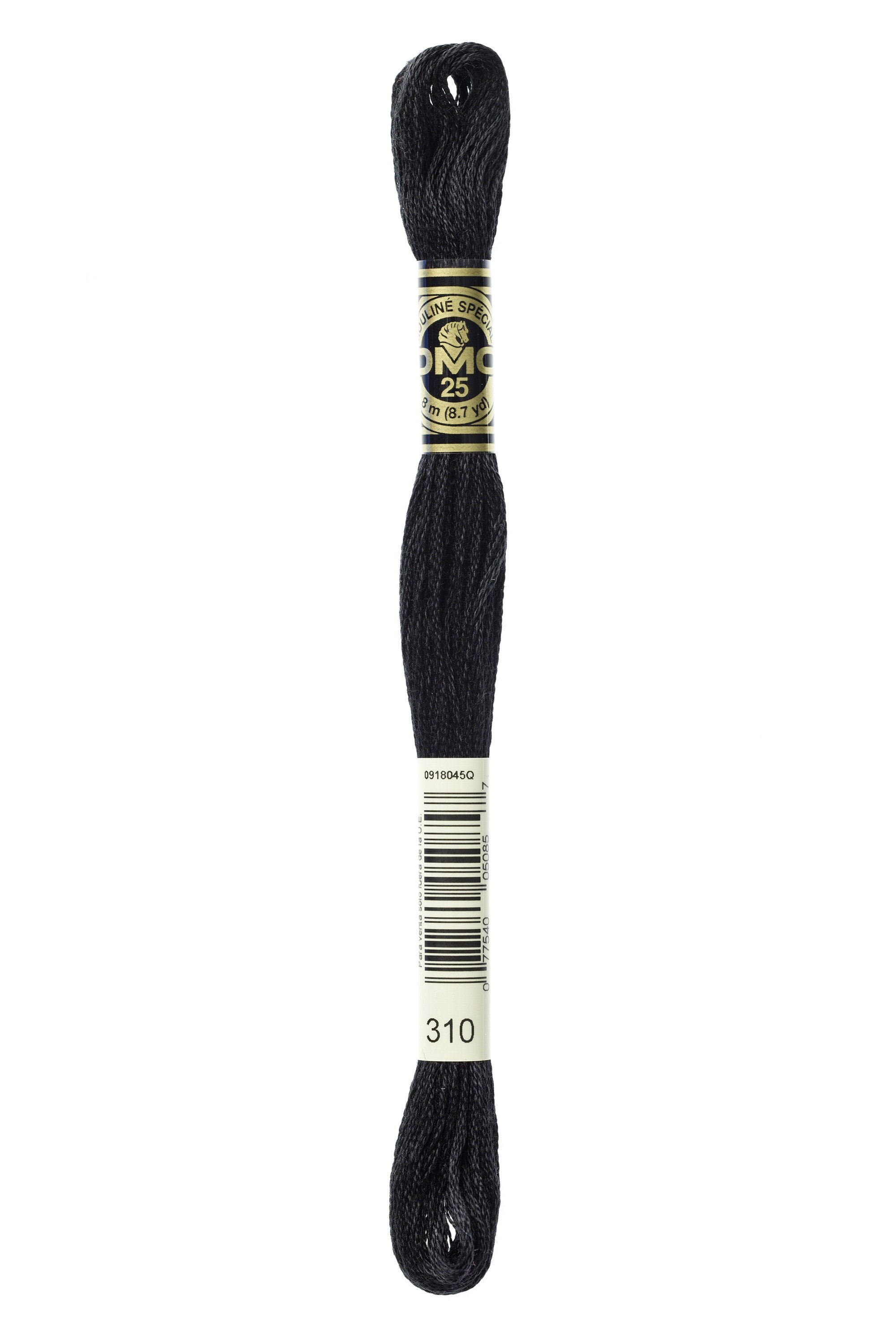 DMC 310 Floss 6 Strand Embroidery Floss Black 