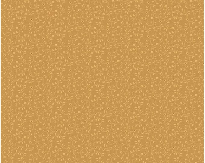 Floret Marigold by Geri Robinson of Planted Seed Designs for Riley Blake Designs, 100% Fine Cotton, Tone-on-Tone Basics, C675-Marigold