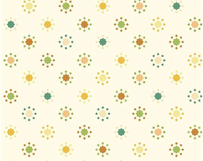 Botanical Nectar Dots Multi,  100% Cotton, BNEC 4567 MU